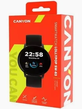 CANYON SMARTWATCH LOLLYPOP SW-63 BLK