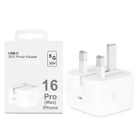 IPHONE 16 PRO MAX 35W USB-C POWER ADAPTER USB-C TO C CABLE