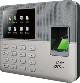 ZKTECO FINGERPRINT T&A DEVICE LX50