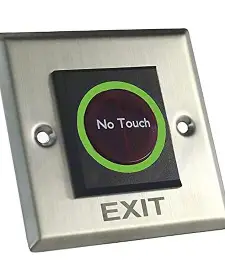 ZKTECO NO TOUCH EXIST BUTTON