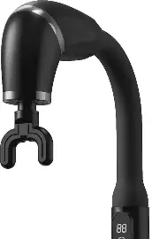 Porodo Lifestyle U- Shaped Handle 4-Head Deep Massager Intelligent Lcd Display – Black