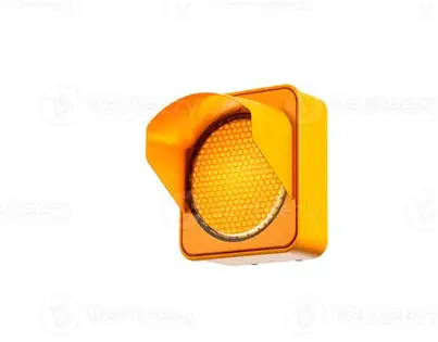 SIGNAL SAFETY YELLOW LIGHT