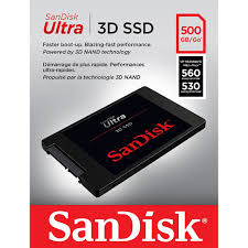 SANDISK ULTRA 3D SSD – 500GB