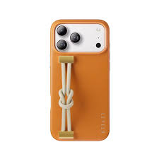 Levelo Morphix Vallo Pu Leather Grip Case For IPhone 17 Pro Max- Sunrise Storm
