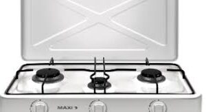 MAXI TABLETOP GAS COOKER 3 BURNERS (3000C)