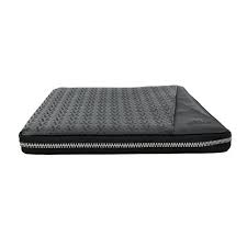 LEVELO CRISTALLO BOOKTYPE LAPTOP SLEEVE – BLACK LVLCBLSBK
