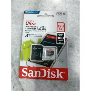 SANDISK MICRO CLASS 10 128GB