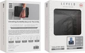Levelo Trousse Toiletry Bag – Black