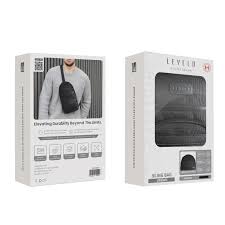 Levelo Urban Sling Bag – Black