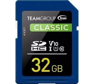 TEAM 32GB FULL SDHC CLASS 10 MEMORY CARD
