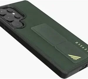 Levelo Morphix Leather Case For Samsung S25 Ultra – Green