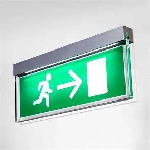 FIRE EMERGENCY SIGN LUMINAIRES