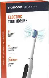 Porodo Lifestyle W-Sonic Electric Toothbrush – White