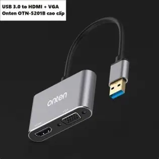 ONTEN USB 3.0 TO HDMI/VGA ADAP OTN-5201B