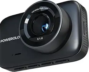 POWEROLOGY 3″ TOUCH SCREEN 4K DASH CAMERA 1.5M TYPE-C CABLE – BLACK