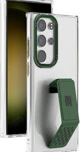 Levelo Morphix Clara Grip Case For Samsung S25 Ultra – Green