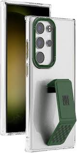 Levelo Morphix Clara Grip Case For Samsung S25 Ultra – Green