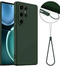 Levelo Iris Pro Magsafe Liquid Silicone Case For Samsung S25 Ultra – Green