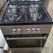 MAXI 50X50 IGNITION 4BURNER GAS COOKER INOX