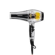 Porodo 2000W Transparent Hair Dryer – Black