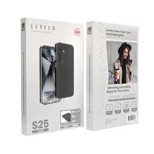 LEVELO CLARA CLEAR CASE FOR SAMSUNG S25 – CLEAR LVL-CLARA-25-CL