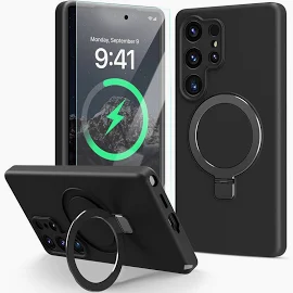 LEVELO ELIO CASE FOR SAMSUNG S25 ULTRA – BLACK LVL-ELIO-25U-BK