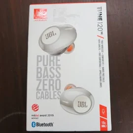 JBL TUNE 120TWS WIRELESS EARPHONES WHITE