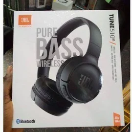 JBL HEADPHONE WIRELESS BLACK JBLT510