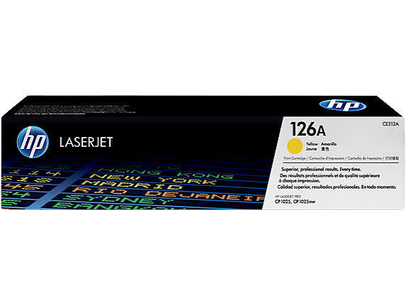HP TONER 126A YELLOW (CE312A)