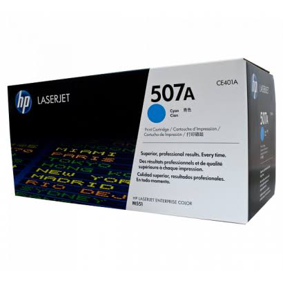 HP TONER 507A CYAN (CE401A)
