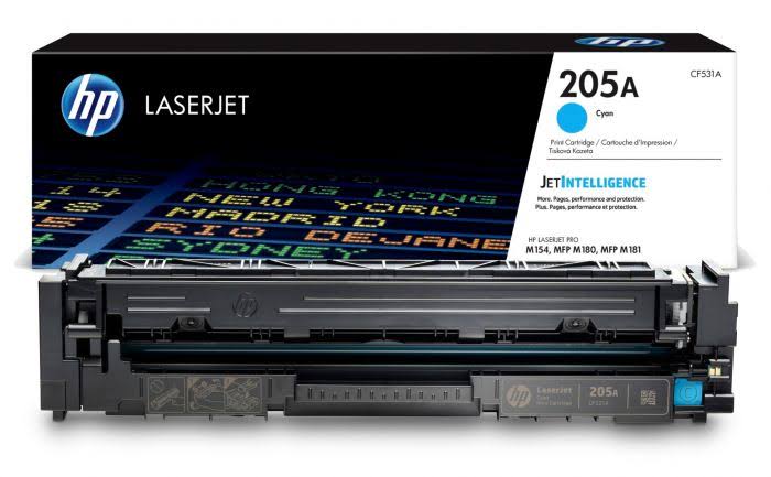 HP TONER 205A CYAN (CF531A)
