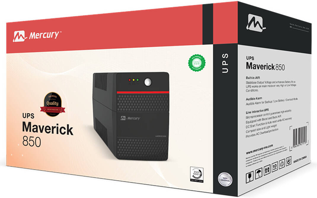 MERCURY MAV850VA LINE INTERACTIVE UPS WITH INBUILT AVR