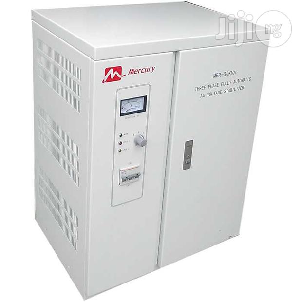 MERCURY MER-ZTY330 30KVA AVR,3 PHASE, SERVO TYPE