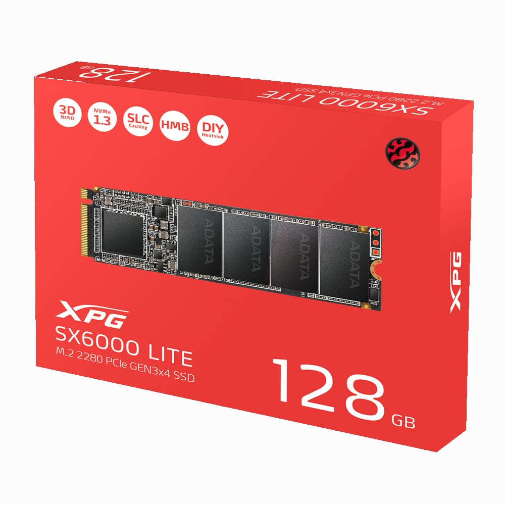 Xpg Adata Sx6000 ADATA SSD XPG SX6000 LITE 128GB SX6000LITE 256 GB NVME M2