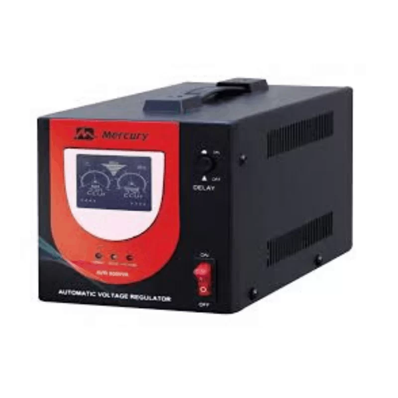 MERCURY 2KVA AVR,SINGLE PHASE, RELAY TYPE, DIGITAL DISPLAY