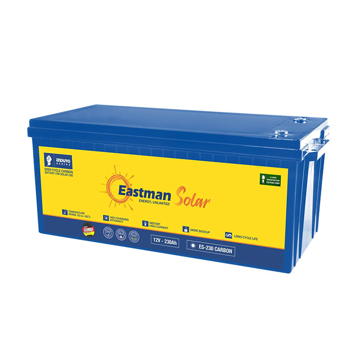 EASTMAN 210AH DEEP CYCLE CARBON LEAD BATTERY