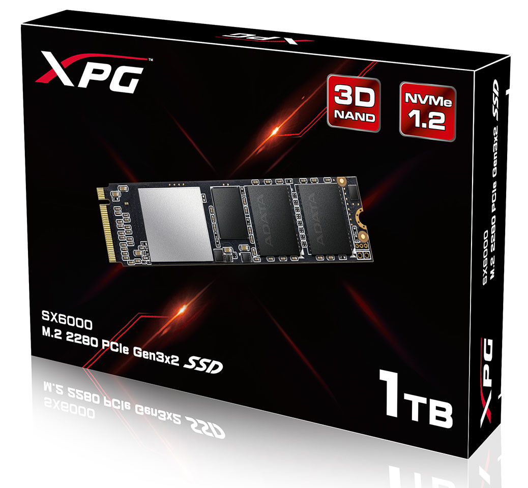 ADATA Launches the XPG SX6000 PCIe Gen3x2 2280SSD TechPowerUp