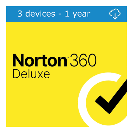 Norton 360 Deluxe 3 Devices, 1 User (1Y)