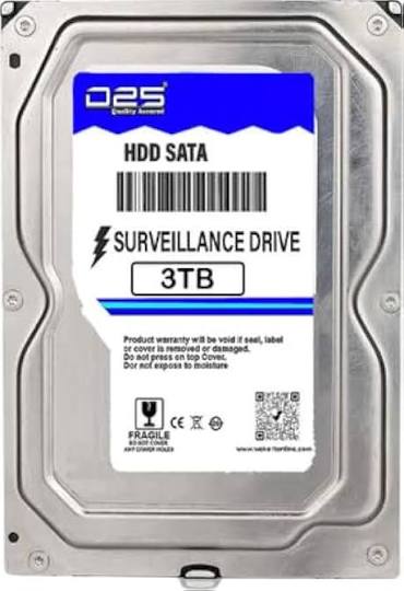 SURVEILLANCE AND DESKTOP HDD 3TB