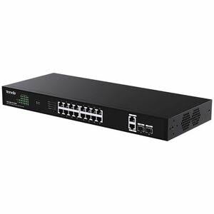 Tenda 18GE+2SFP Ethernet Unmanaged Switch With 16-Port PoE
