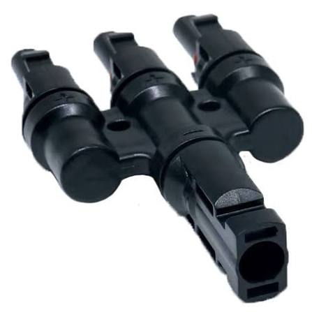 SMK 3-1 male and female MC4 connector with TUV approved, protection class IP768