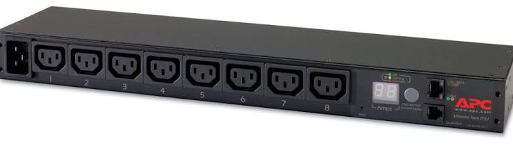 Rack PDU,Basic, 1U, 16A,208&230V, (10)C13 & (2)C19