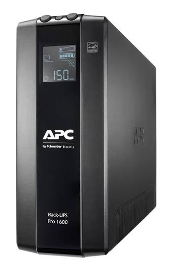 APC BACK-UPS PRO, 1600VA/960W, TOWER, 230V, 8X IEC C13 OUTLETS, AVR, LCD,