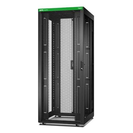 Easy Rack 600mm/42U/1000mm, with Roof, Side panel,castors,feet and 4 Brackets, No Bottom, black