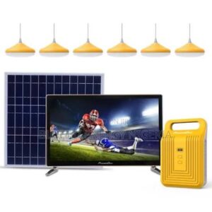 BLUETTI P-SERIES + TV + FAN