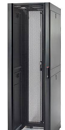 Easy Rack 800mm/42U/1000mm with Roof, Side panel,castors,feet and 4 Brackets, No Bottom, black