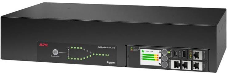 Rack ATS, 230V, 32A, IEC 309 in, (16) C13 (2) C19