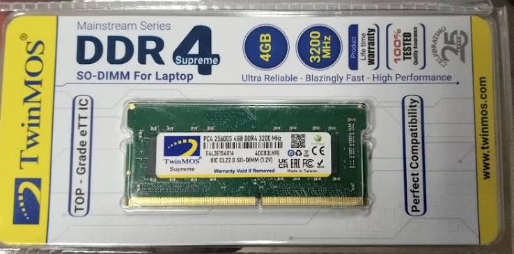 Twinmos Memory DDR4…4GB @ AED 64.28