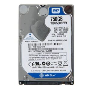 LAPTOP 750GB HDD