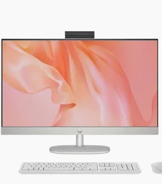 HP 27″ AIO | INTEL ULTRA5-125U |  8GB DDR5| 512GB PCI |27″ FHD IPS | FREEDOS 3.0 | JET WHITE
